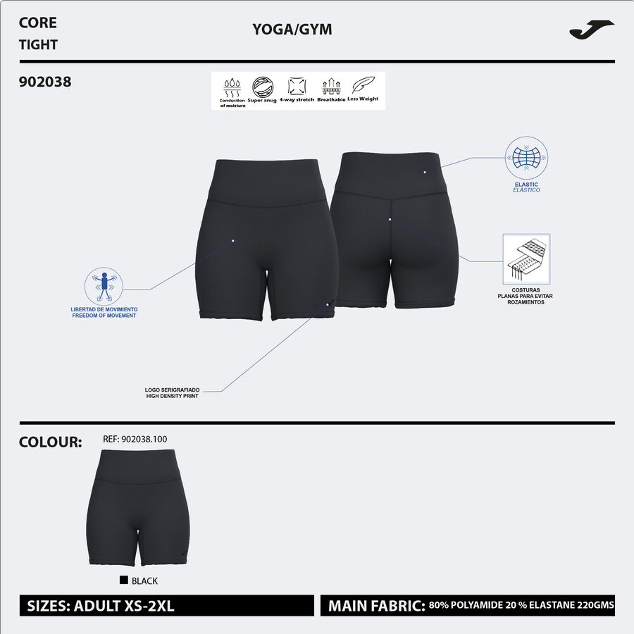 MALLAS CORTAS INDOOR GYM image number null