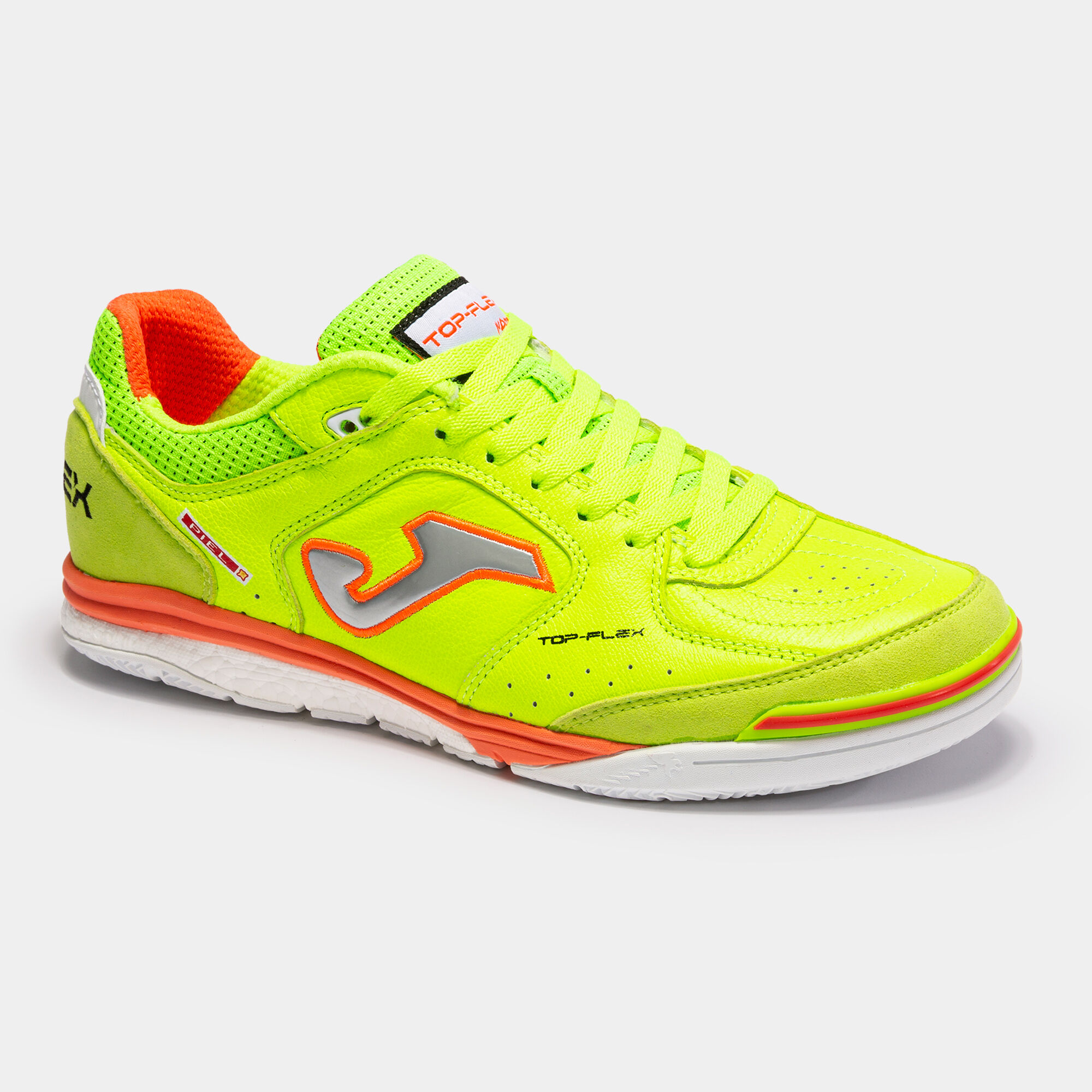 カメラ ビデオカメラ Futsal shoes Top Flex Rebound 23 indoor fluorescent green red