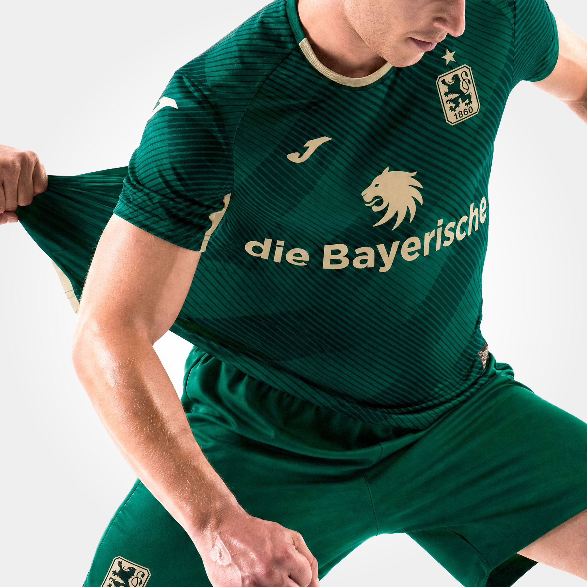 30’s Football Shirt フットボールシャツ　マルチカラー Shirt short sleeve away kit TSV 1860 Múnich 26/27 | JOMA®