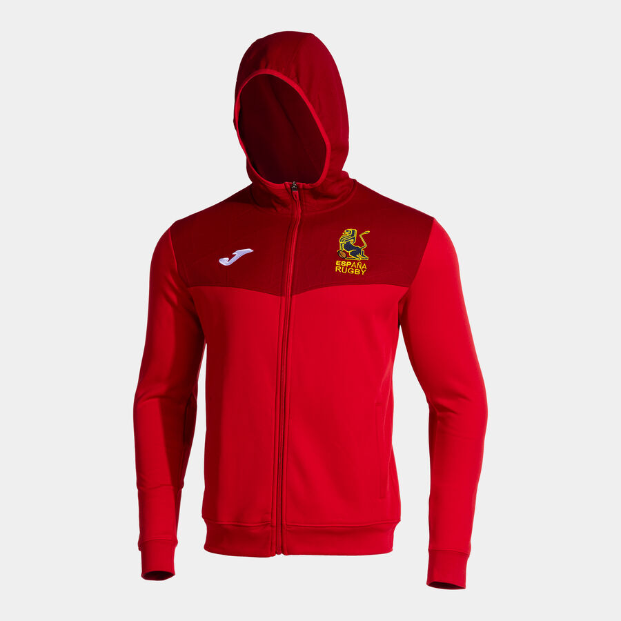 CHAQUETA CON CAPUCHA FED. RUGBY ESPA&Ntilde;A