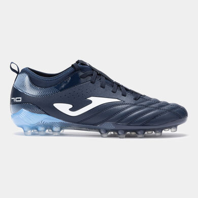 Botas fútbol Numero-10 25 césped artificial AG marino