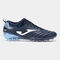 Botas fútbol Numero-10 25 césped artificial AG marino