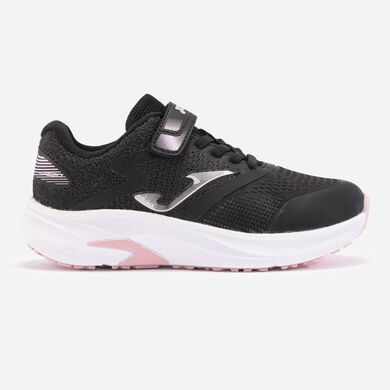 Zapatillas running Speed Jr 24 junior negro rosa
