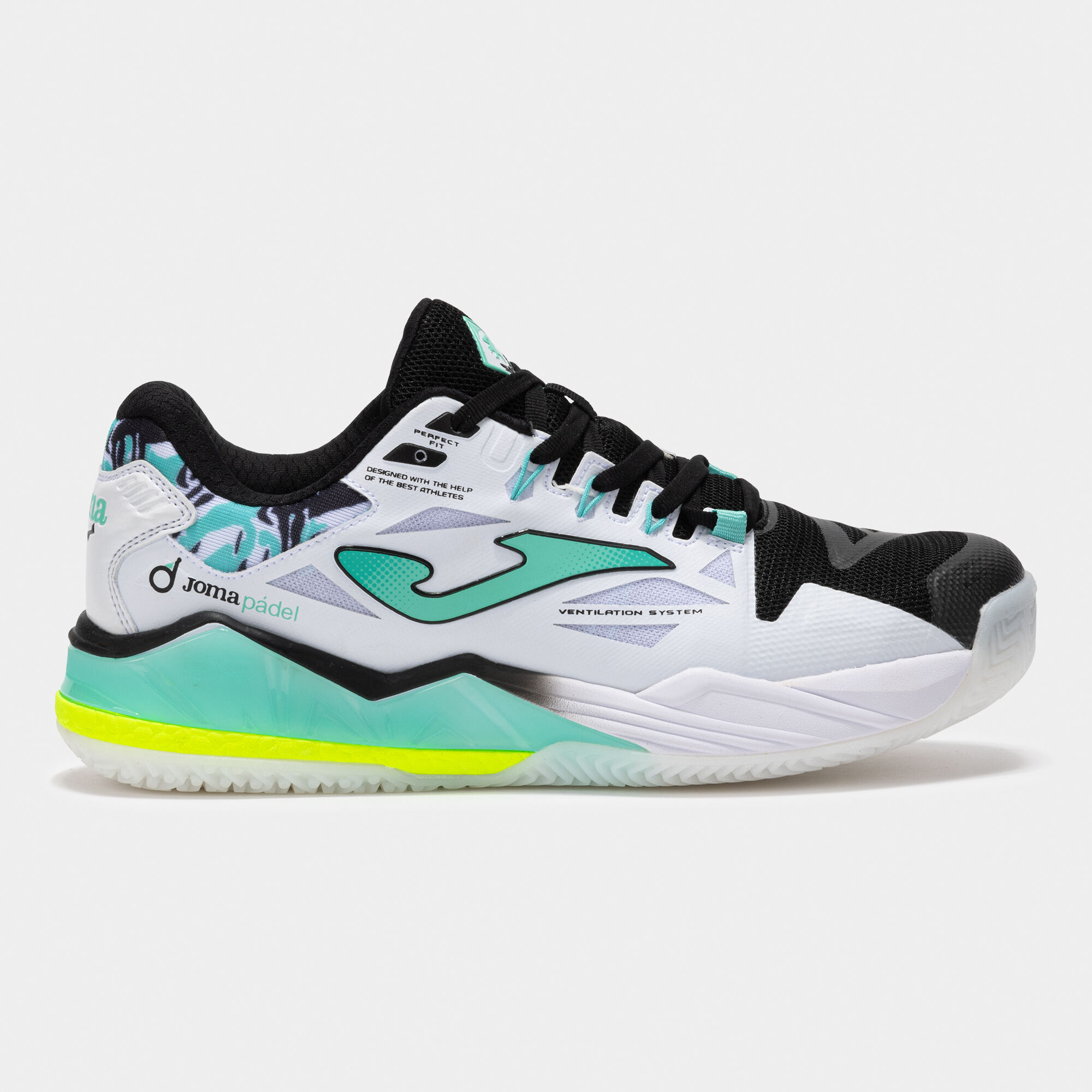 Shoes Spin Men 25 man white turquoise | JOMA®