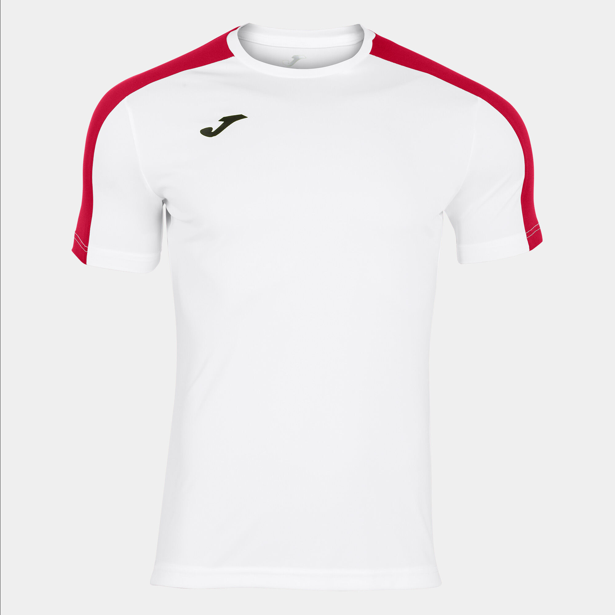 Maillot manches courtes homme Academy III blanc rouge