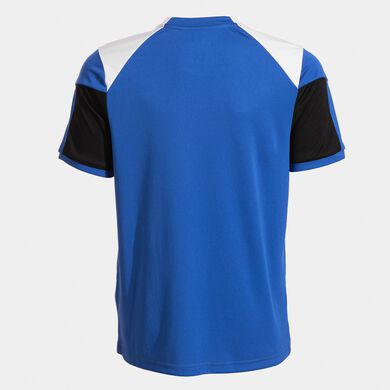 Shirt short sleeve man Danubio royal blue black