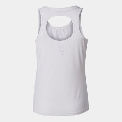SLEEVELESS T-SHIRT WOMAN ZERO WHITE