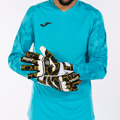 Guanti portiere calcio Gk-Pro nero oro