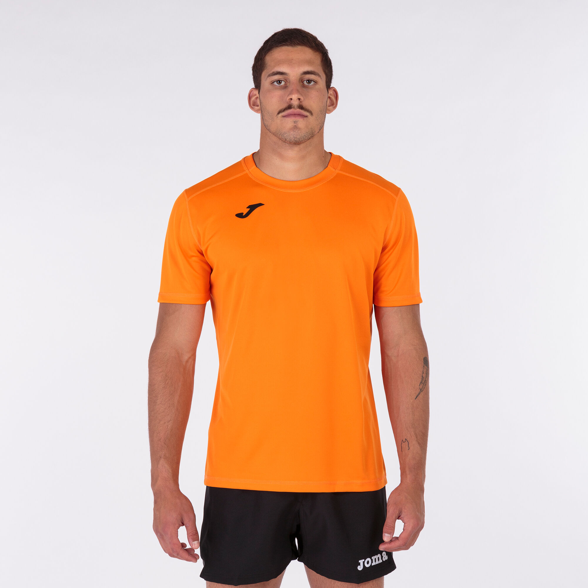 Maillot manches courtes homme Strong orange