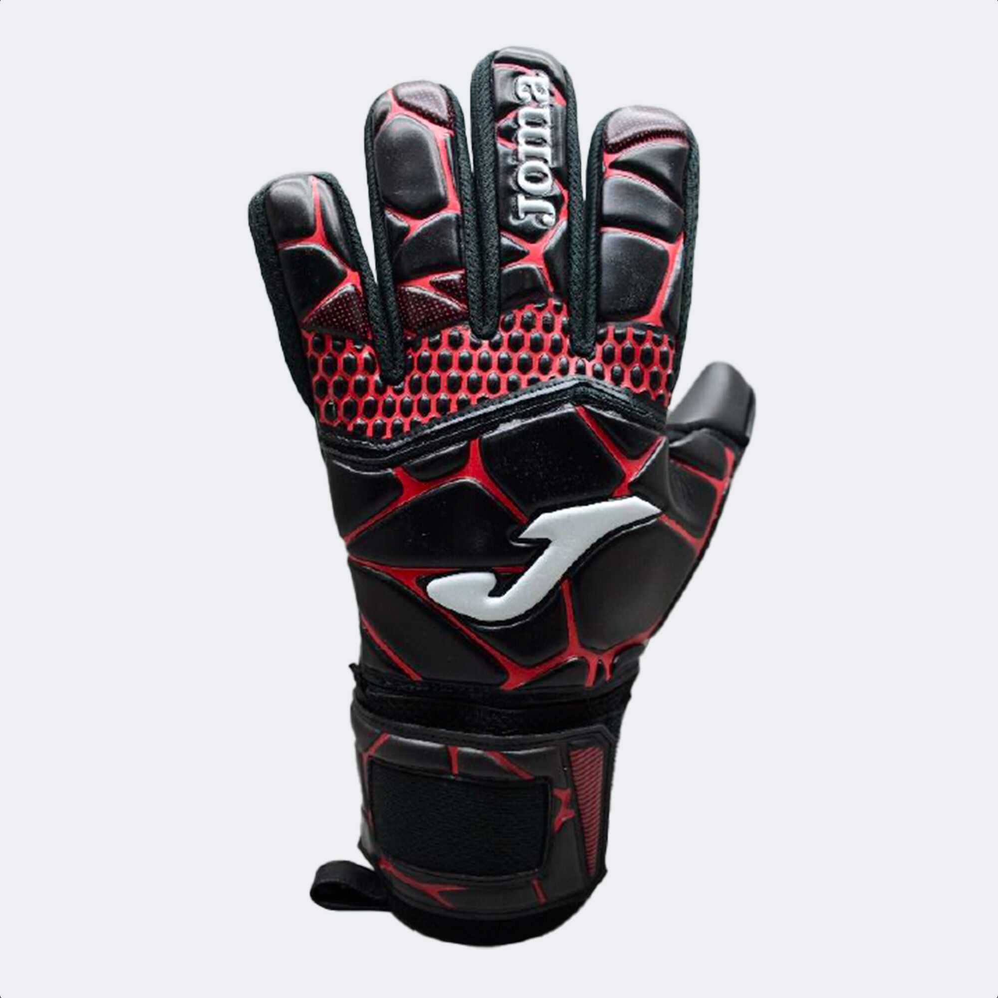 Football goalkeeper gloves Gk-Pro black red