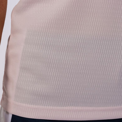 Maglia a manica corta donna Eco Championship rosa blu navy