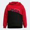 Sudadera con capucha niño Park marino rojo