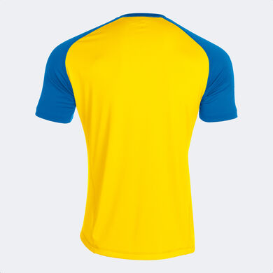 Tricou cu mânecă scurtă bărbaȚi Teamwork galben albastru regal