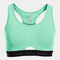 Sports bra woman Iconic green