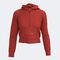 Hooded sweater woman Mimetic red