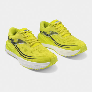 Zapatillas running Titanium 26 hombre amarillo fl&uacute;or