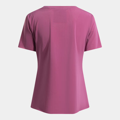 Shirt short sleeve woman Indoor gym violet