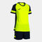 Set donna Lider giallo fluorescente blu scuro