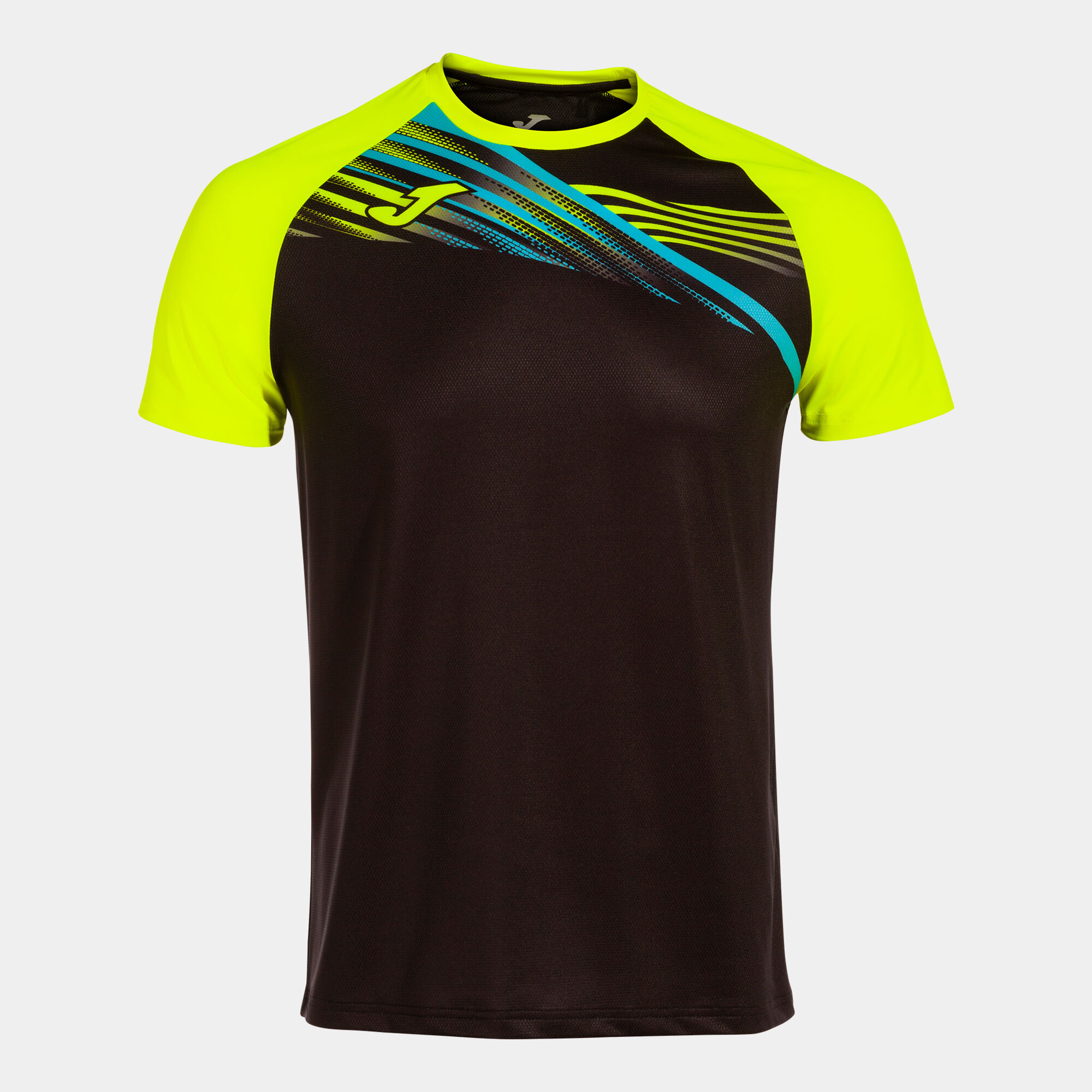 Joma Marathon Camiseta de Running Hombre - Fluor Yellow