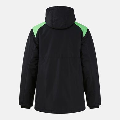Windjacke mann Trivor II schwarz neongr&uuml;n