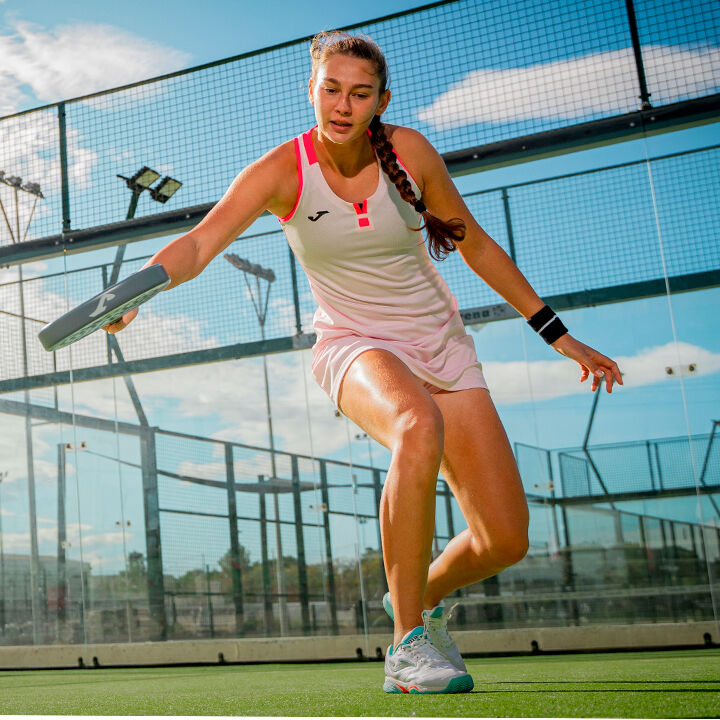 Bambas de padel JOMA SLAM JUNIOR 2208 Naranja Royal – BARCELONA PADEL TOUR