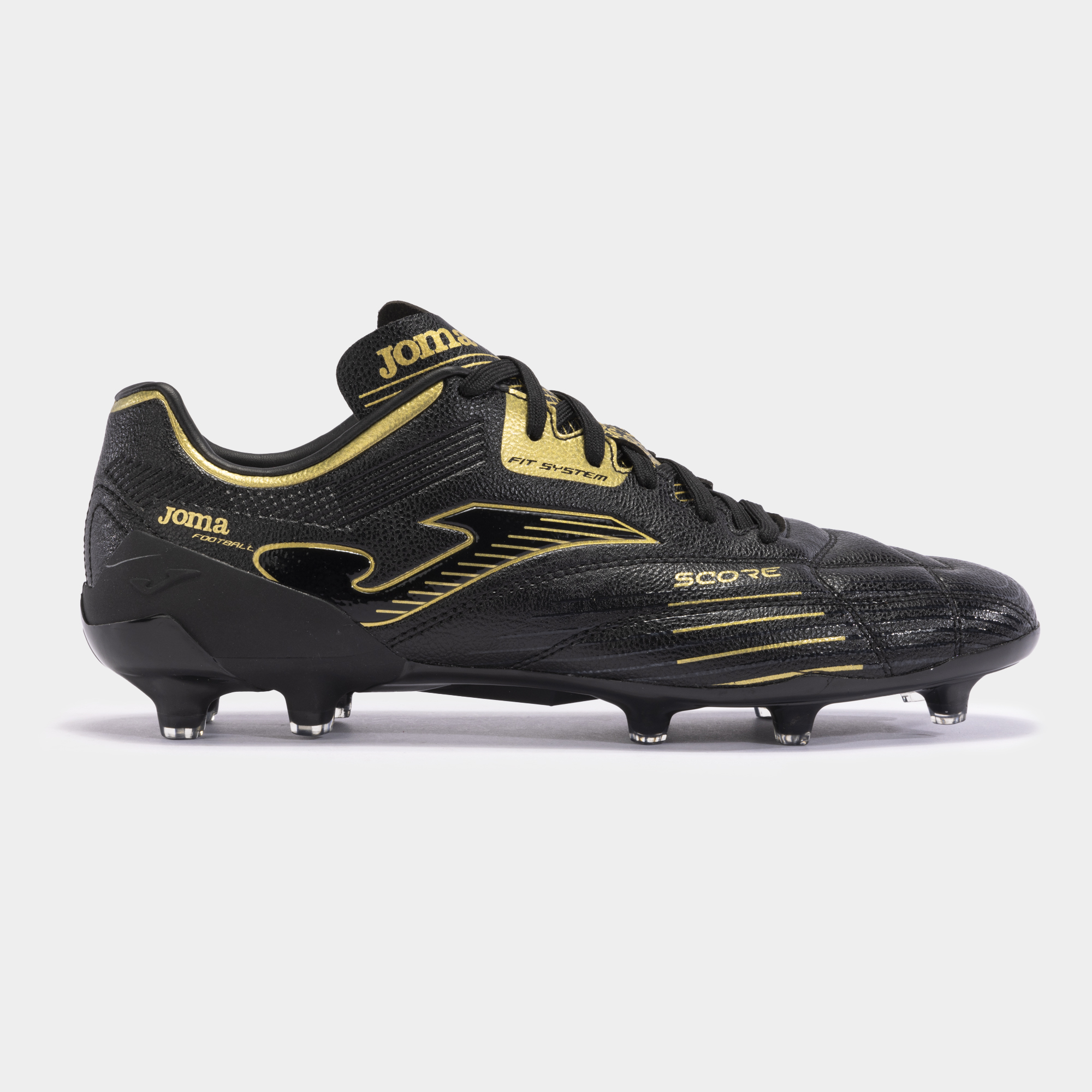 Joma Score 2301 Artificial Grass Men's Soccer Shoe - Black