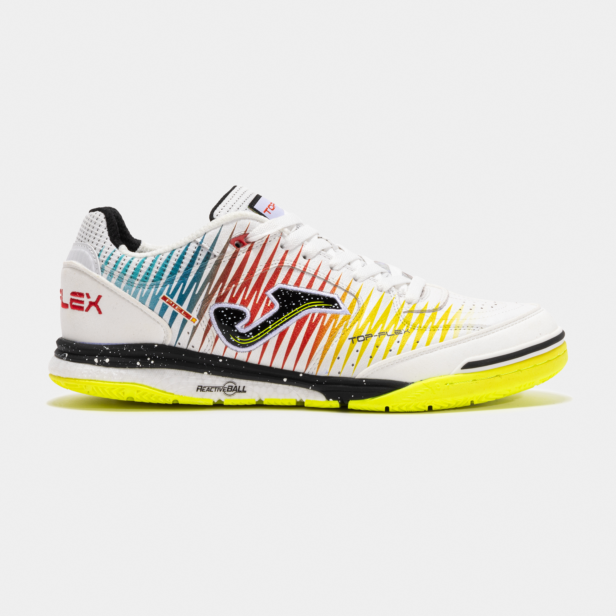 JOMA TOPFLEX rebound フットサルシューズ 26cm JOMA TOP FLEX REBOUND WHT/RED W杯モデル | FUTSAL SH